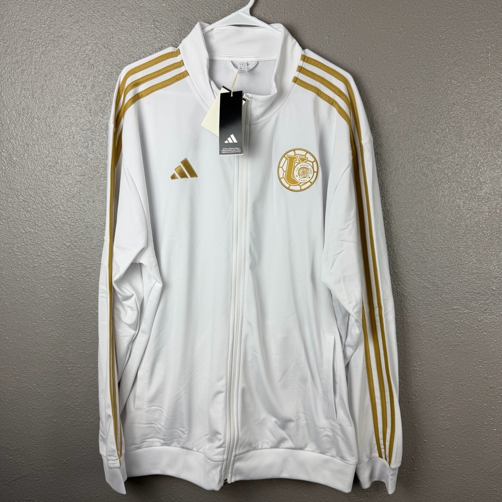 Adidas Tigres UANL 2024/2025 Training Track Top Men's Jacket Size 2XL NWT JI6941